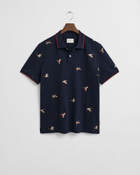 Poloshirt mit Stickerei