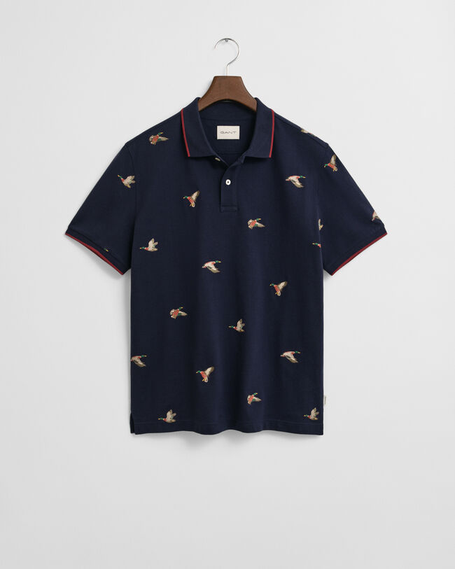 Poloshirt mit Stickerei