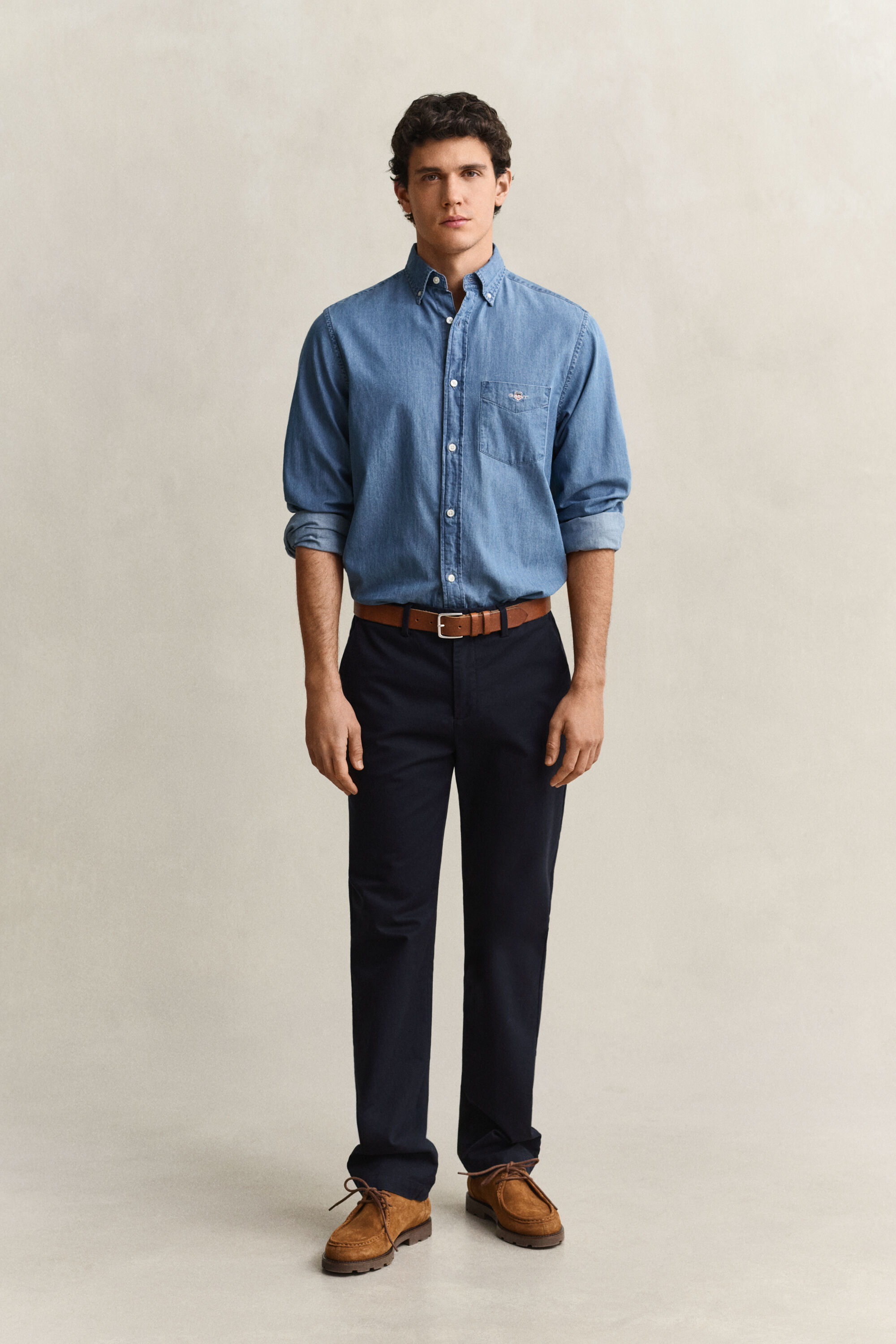 Regular Fit Smart Chinohose