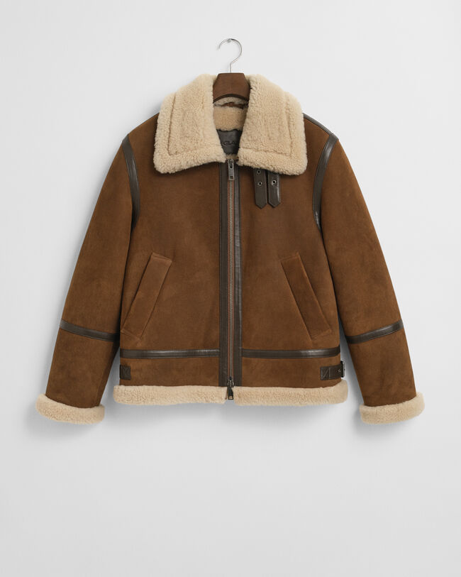 Shearling-Jacke