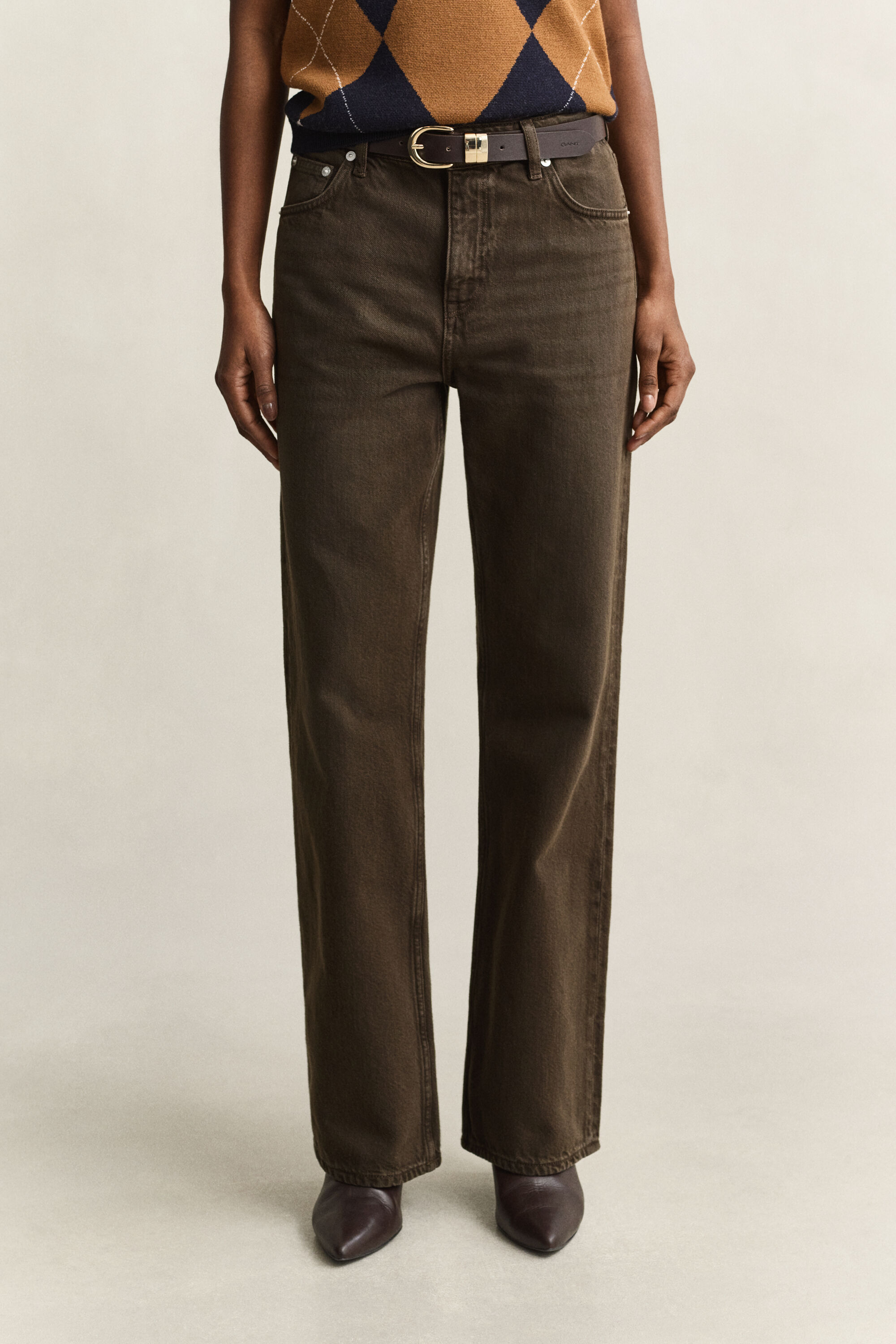 Farbige Relaxed Fit Jeans