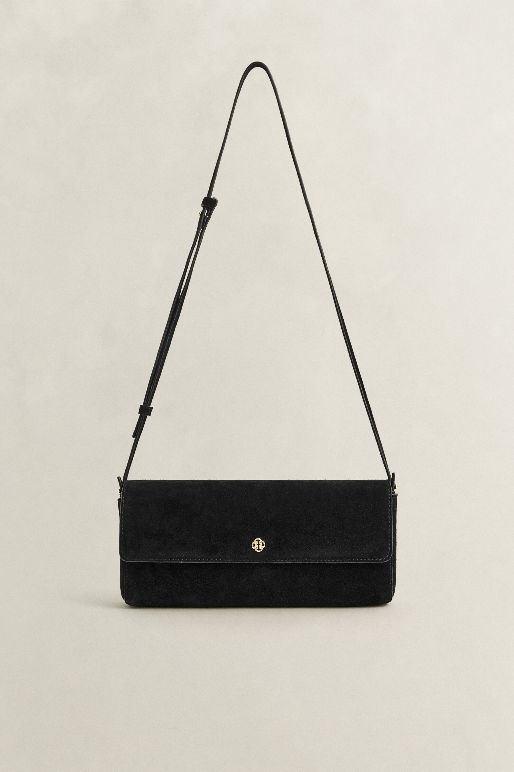 Clutch aus Veloursleder
