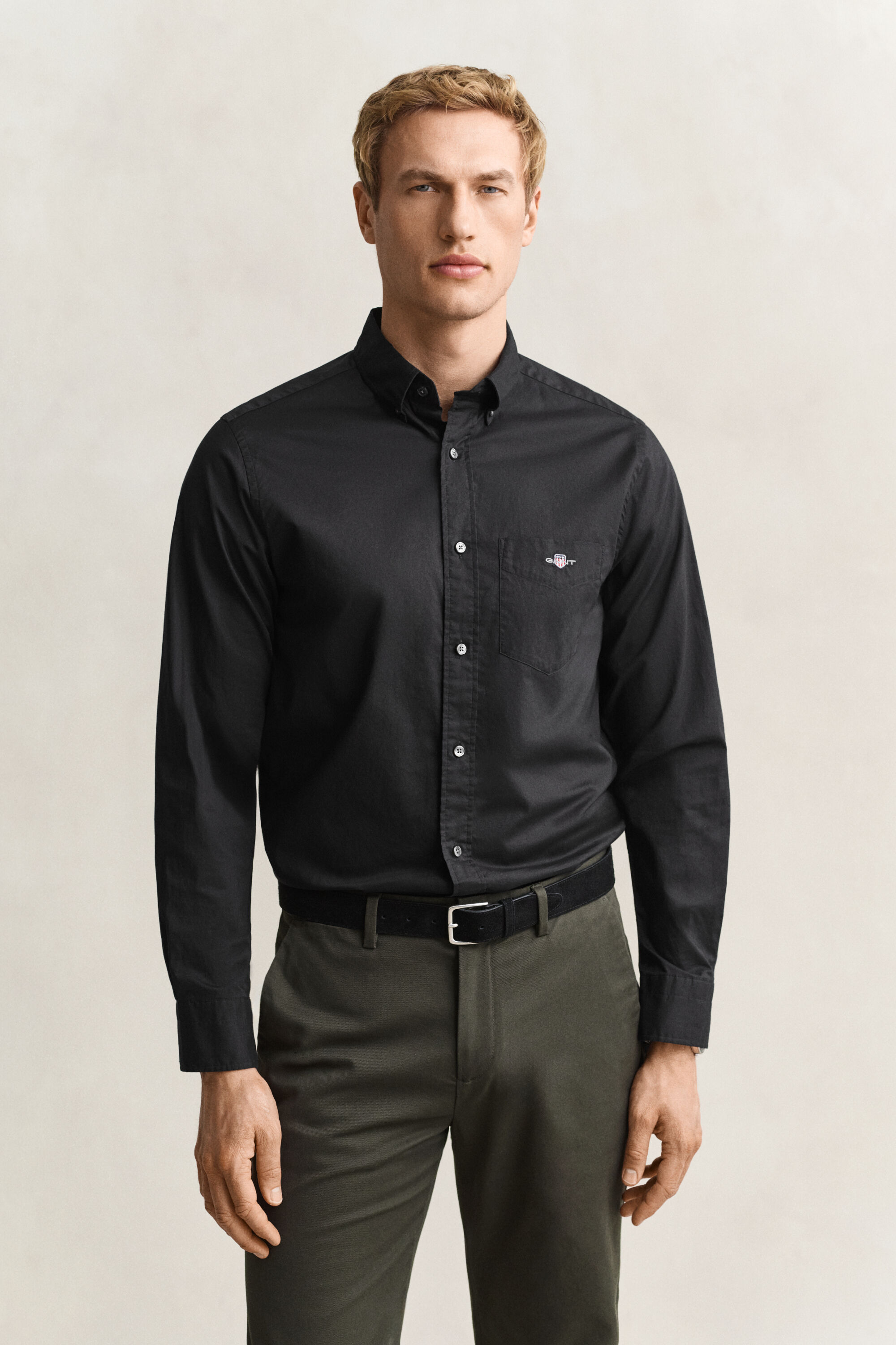 Regular Fit Classic Popeline Hemd