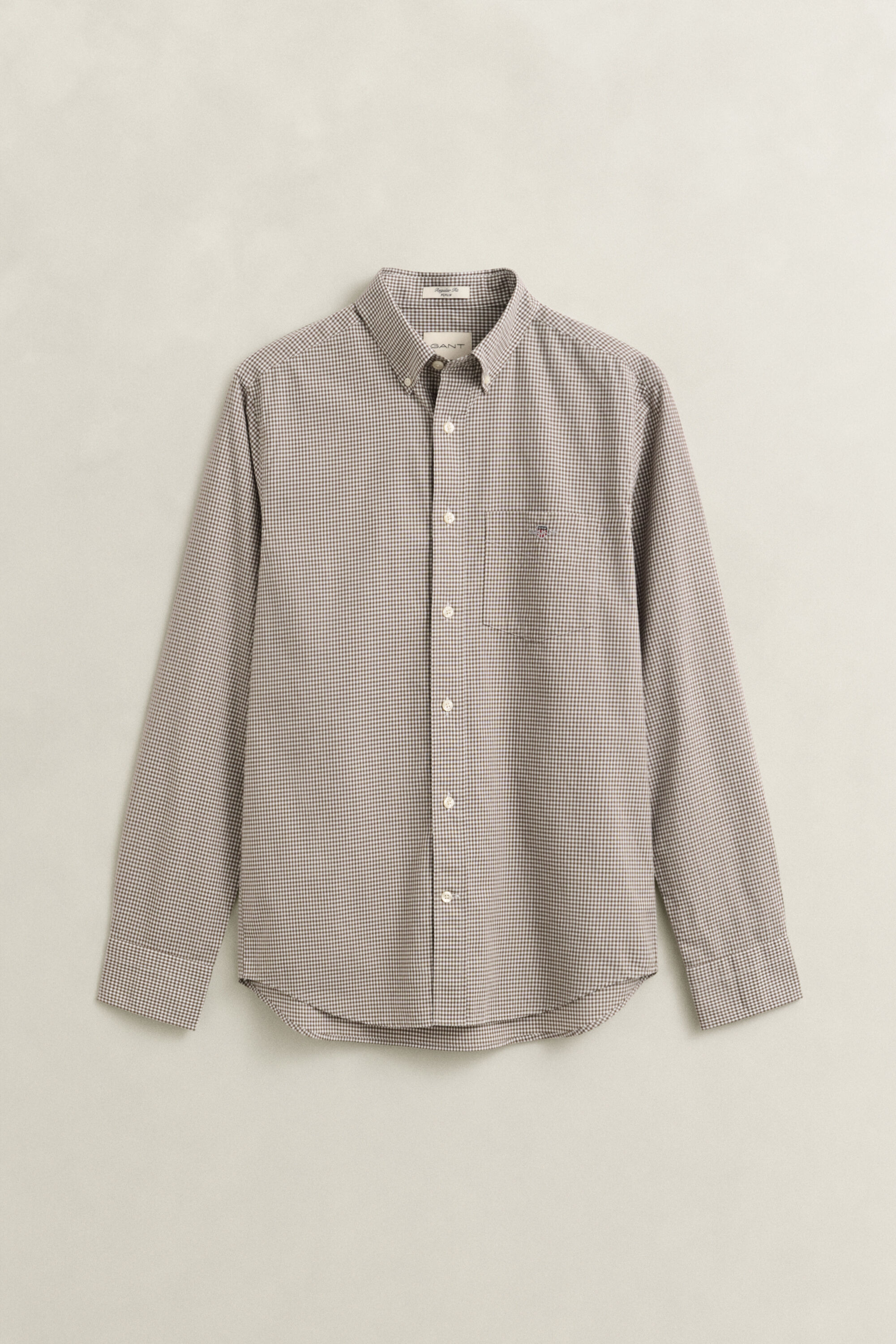 Gingham Classic Popeline Hemd