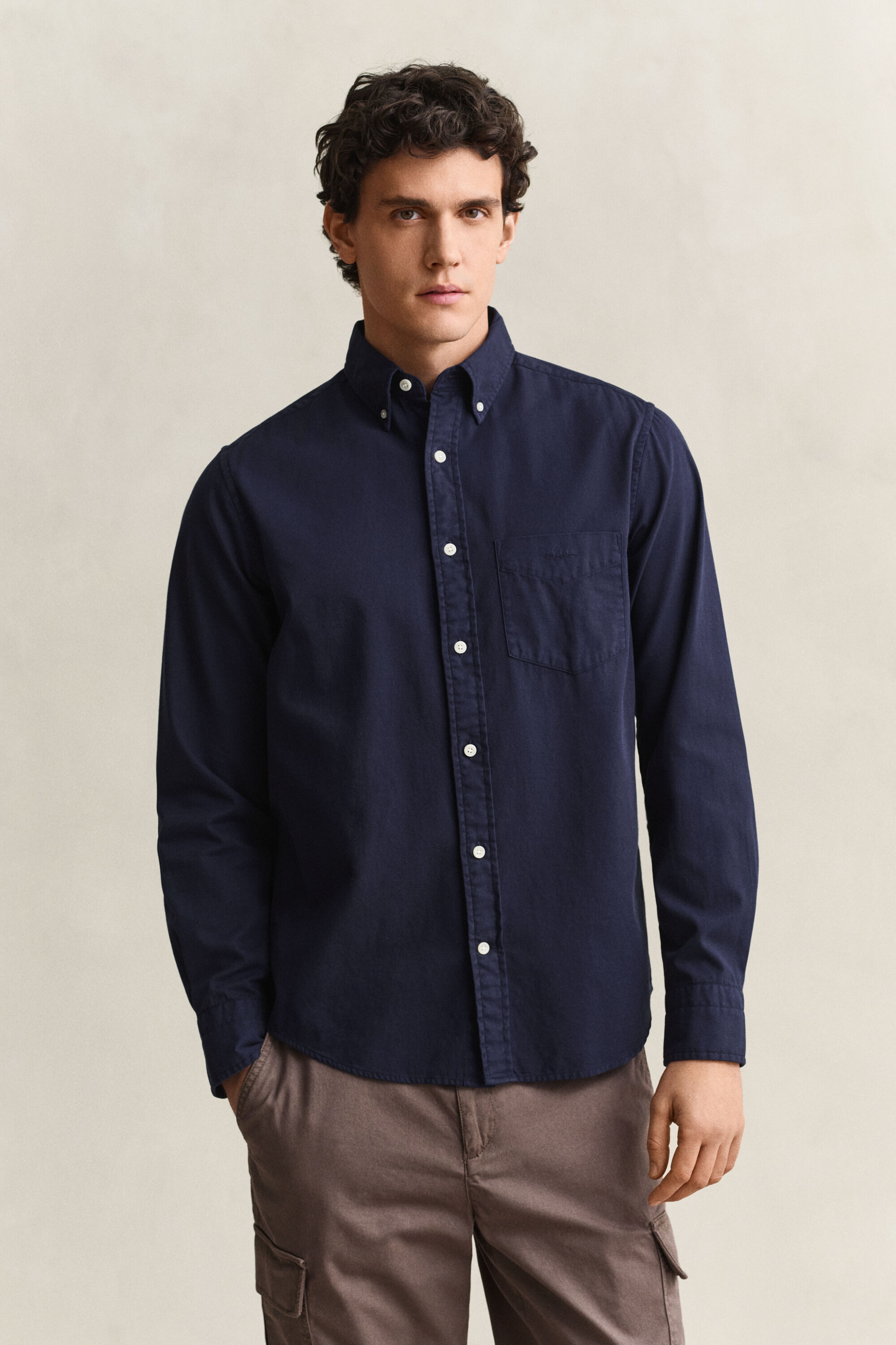 Regular Fit Twillhemd
