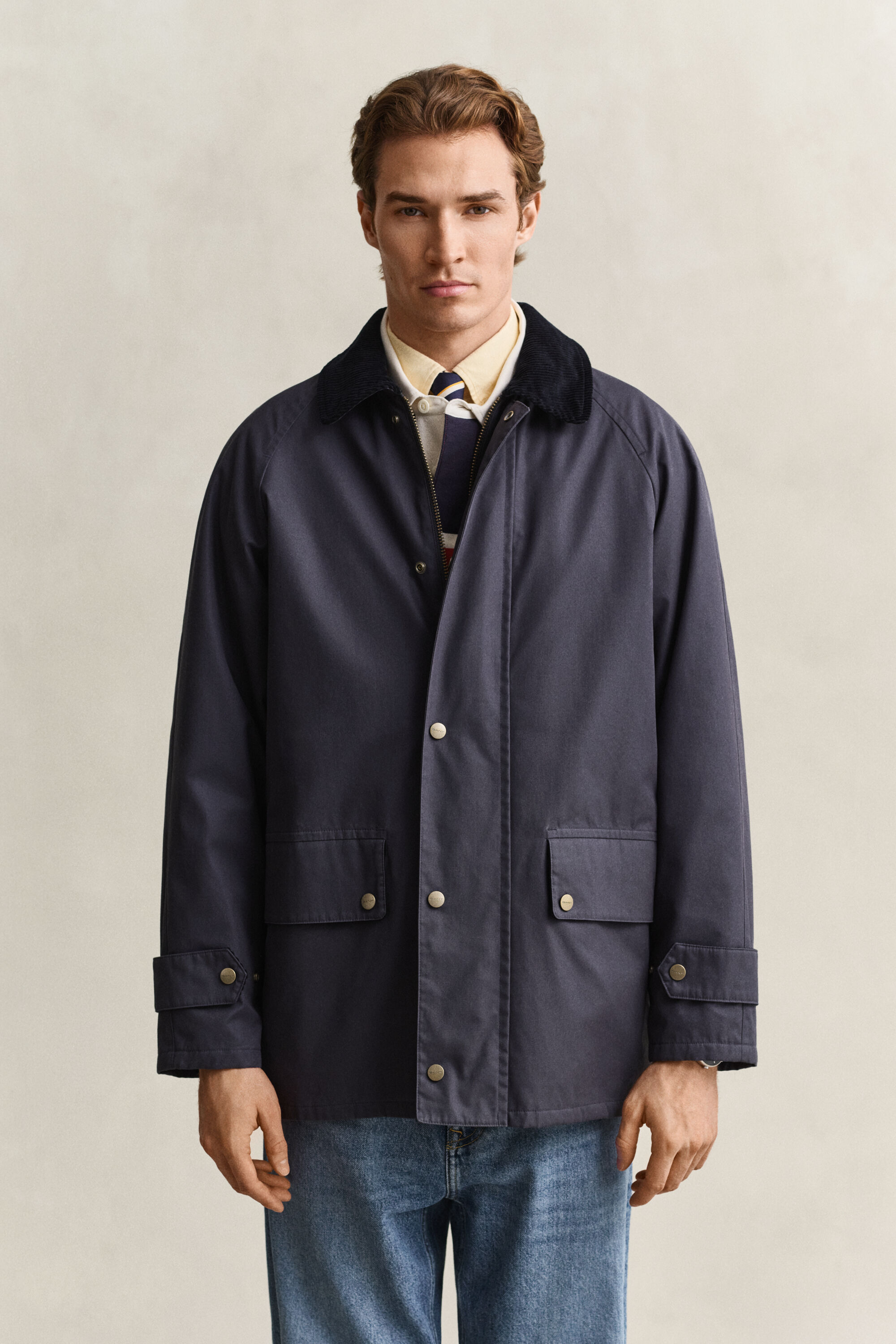 Gewachste Barn Jacke