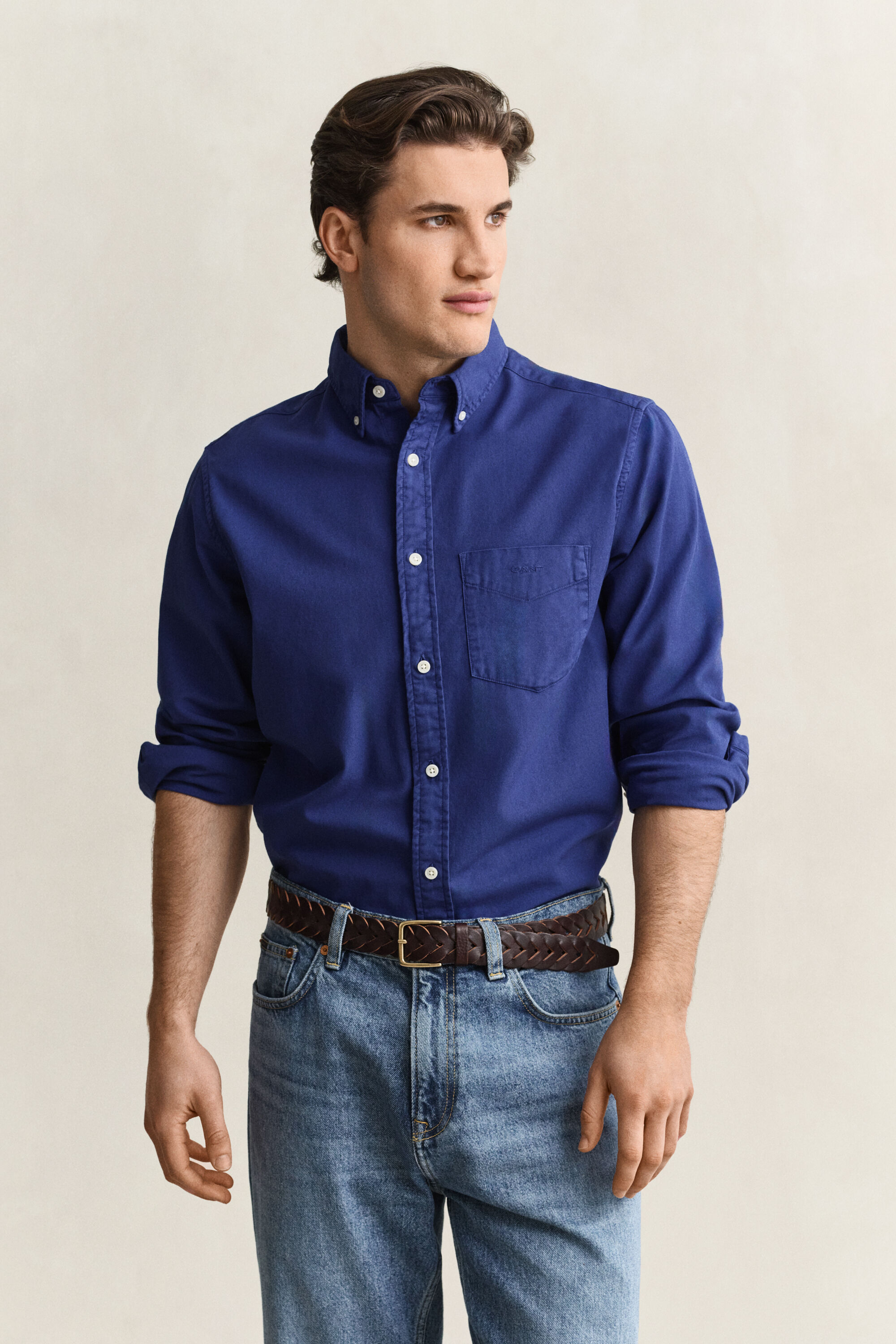 Regular Fit Twillhemd