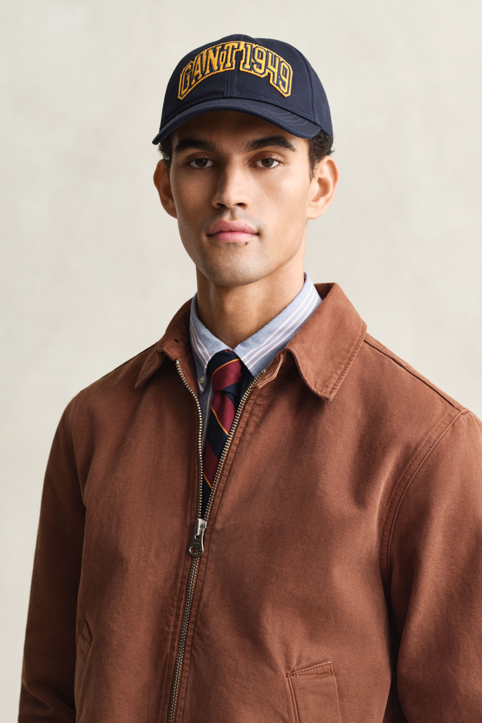 Graphic Cap aus Baumwolltwill