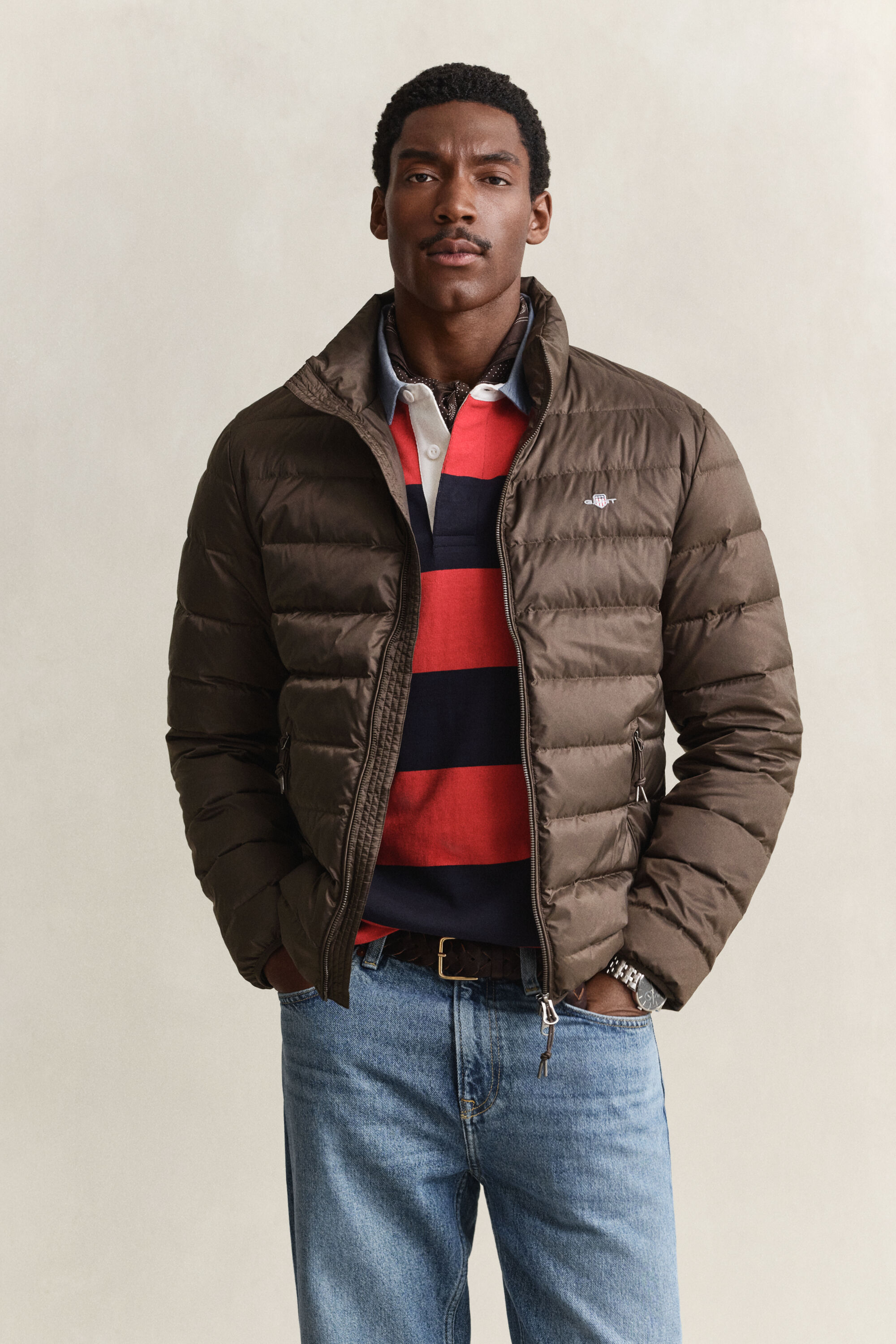 Leichte Daunenjacke