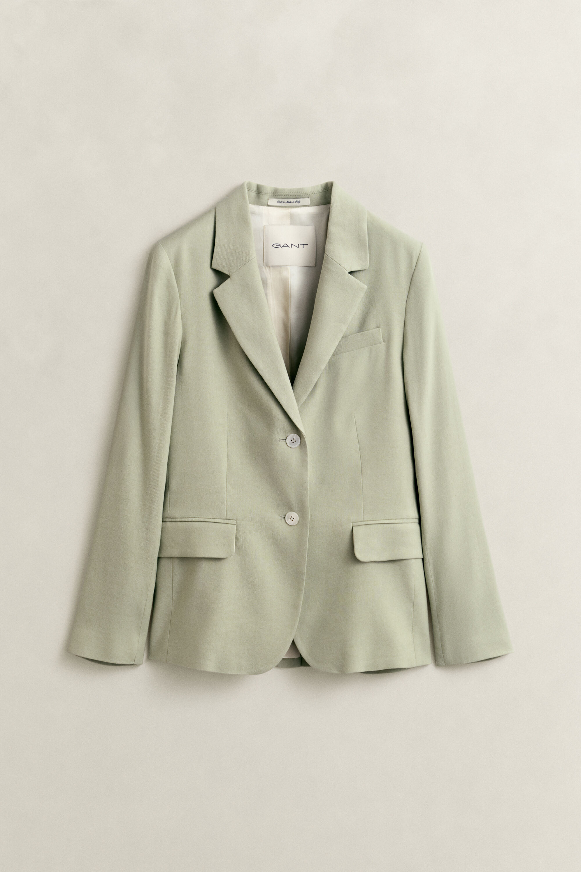 Stretch-Blazer aus Leinen