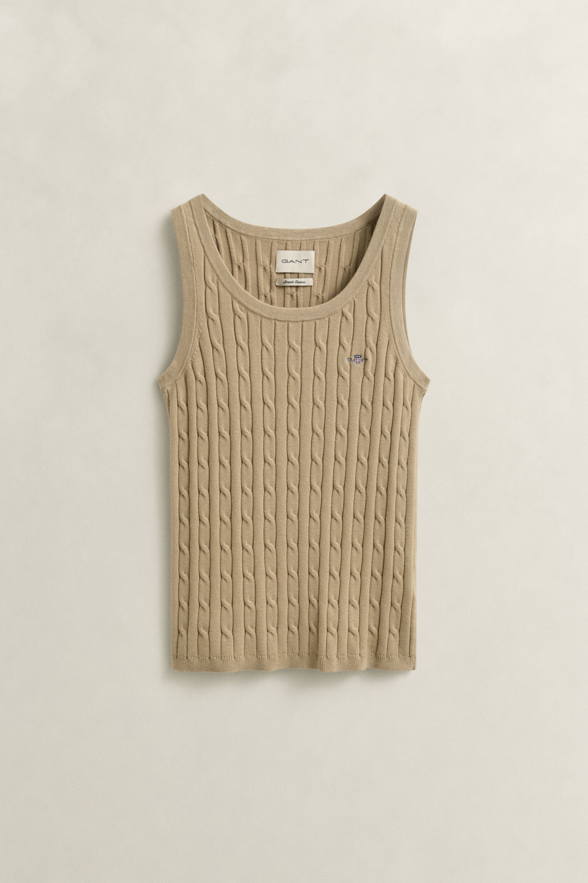 Zopfstrick Tanktop
