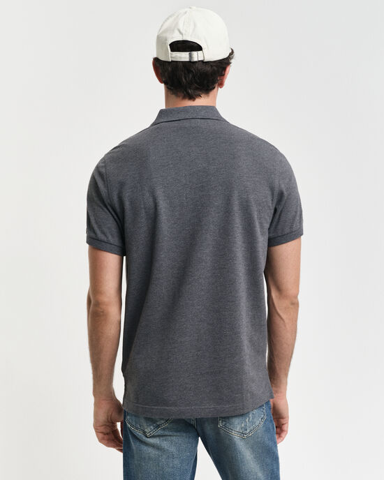 Regular Fit Shield Piqu&eacute; Poloshirt