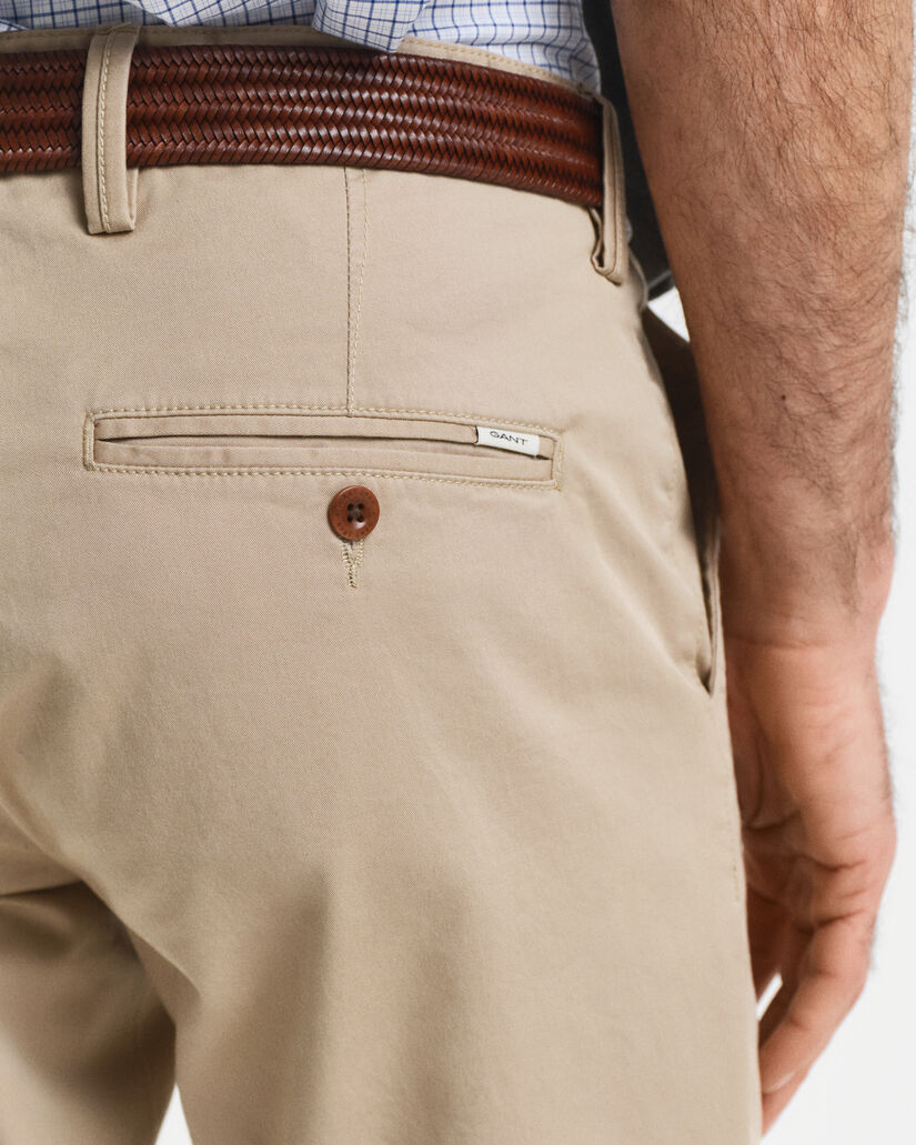Slim Fit Twill Chinohose