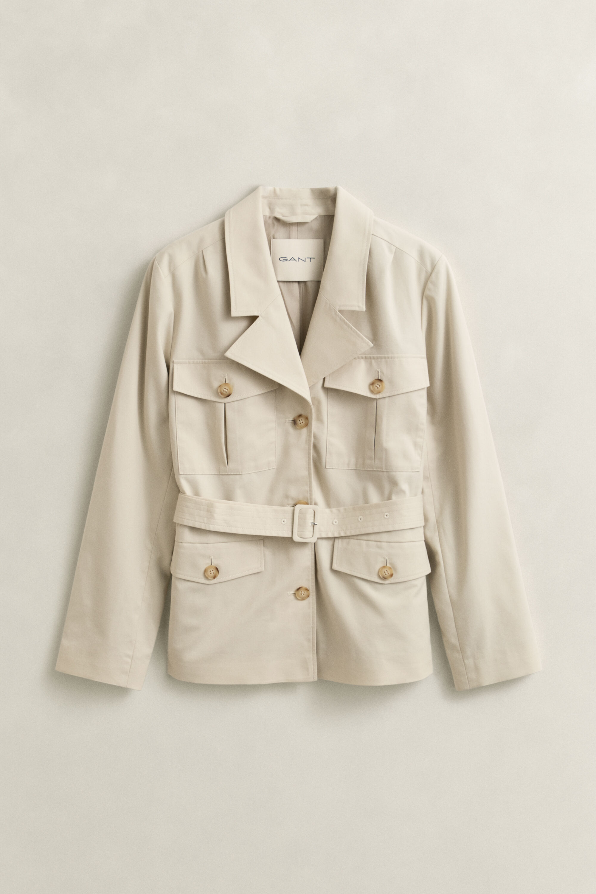 Utility Jacke mit Gürtel