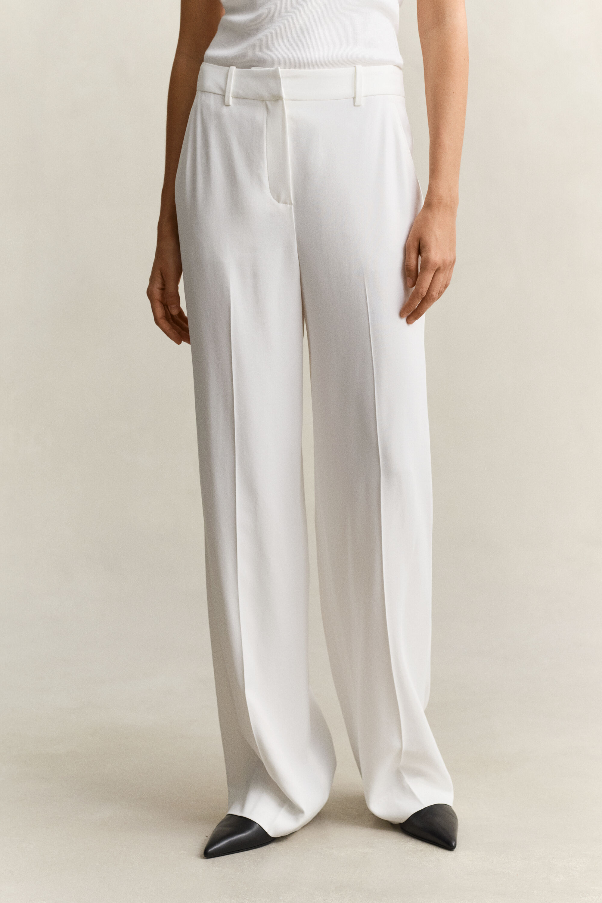 Formelle Hose aus Crêpe